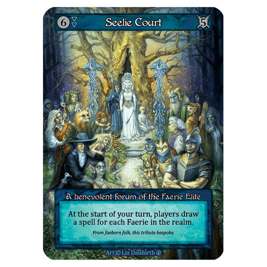 Seelie Court card from the Sorcery: Contested Realm set Arthurian Legends
