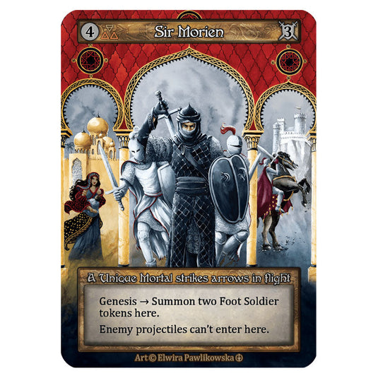 Sir Morien card from the Sorcery: Contested Realm set Arthurian Legends