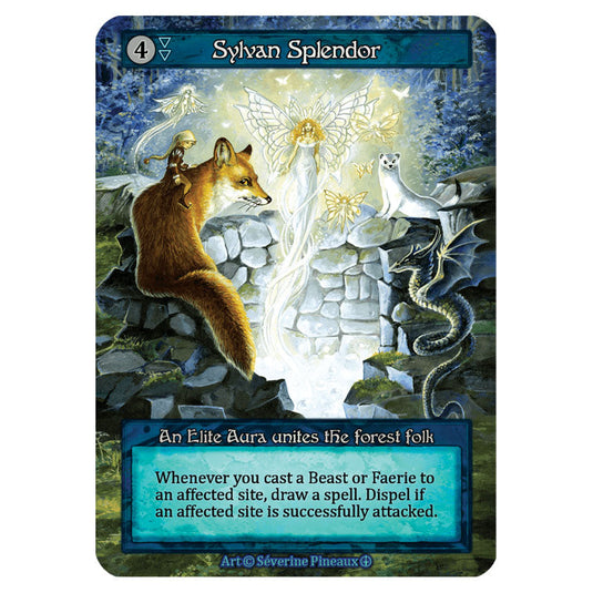 Sylvan Splendor card from the Sorcery: Contested Realm set Arthurian Legends