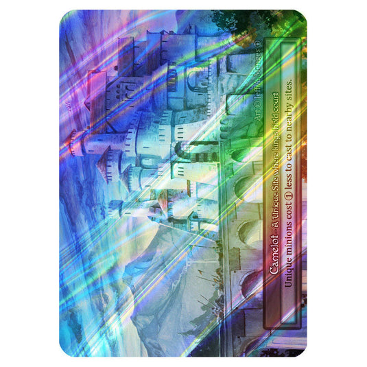 Camelot FOIL card from the Sorcery: Contested Realm set Arthurian Legends