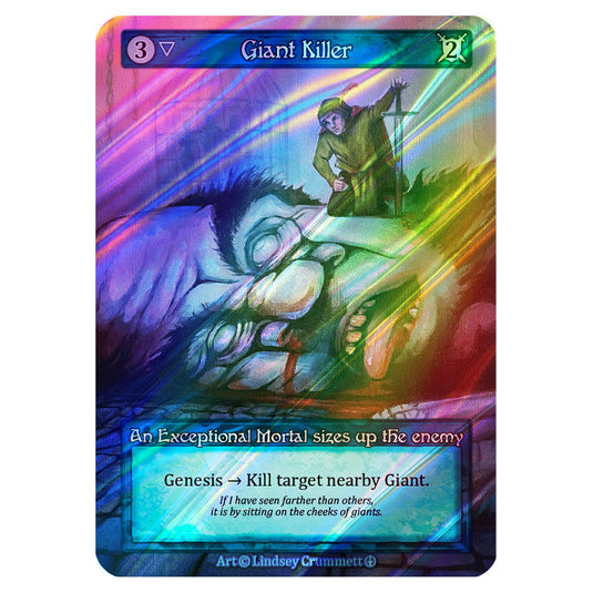 Giant Killer FOIL card from the Sorcery: Contested Realm set Arthurian Legends