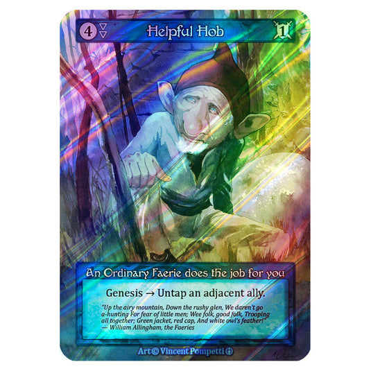 Helpful Hob FOIL card from the Sorcery: Contested Realm set Arthurian Legends