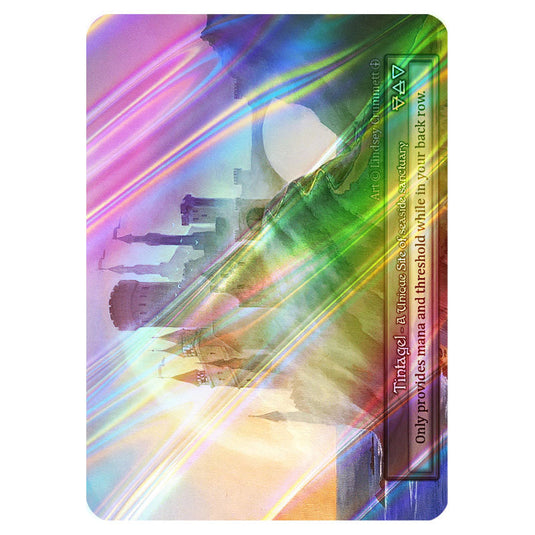 Tintagel FOIL card from the Sorcery: Contested Realm set Arthurian Legends