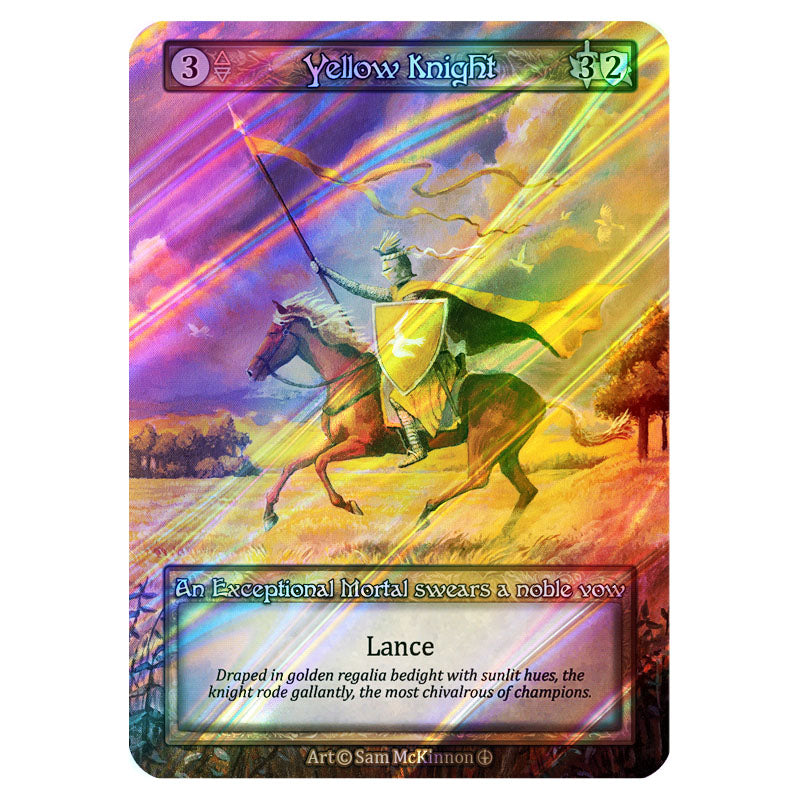 Sorcery: Contested Realm - Arthurian Legends - Yellow Knight (E) ART-2 Sorcery: Contested Realm - Arthurian Legends - Yellow Knight (E) ART-2