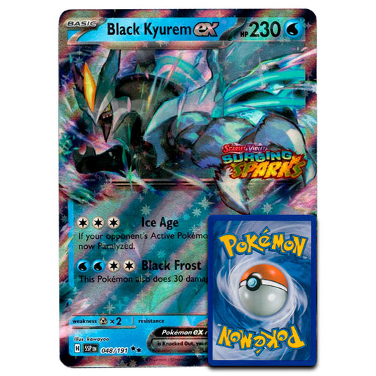 Pokemon - Black Kyurem ex - Oversized Card - 048/191