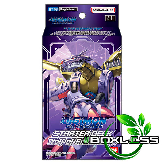 Digimon Card Game - Wolf of Friendship ST16 - Starter Deck (Boxless)