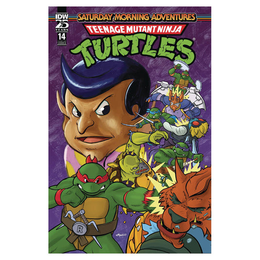 Tmnt Saturday Morning Adv 2023 - Issue 14 Cover B Hymel