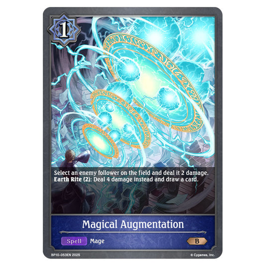 Magical Augmentation BP10-053EN card from the Shadowverse: Evolve set Gods of the Arcana