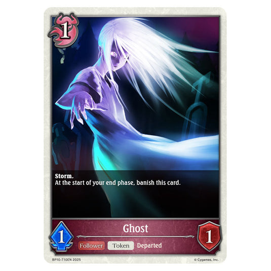 Ghost BP10-T10EN card from the Shadowverse: Evolve set Gods of the Arcana
