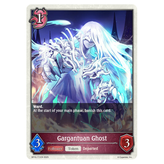 Gargantuan Ghost BP10-T11EN card from the Shadowverse: Evolve set Gods of the Arcana