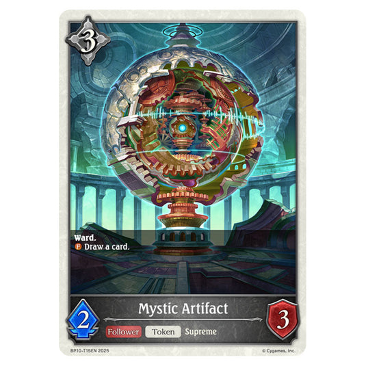 Mystic Artifact BP10-T15EN card from the Shadowverse: Evolve set Gods of the Arcana