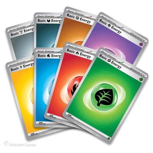 Pokemon - Scarlet & Violet- 121 Energy Card Bundle (Design 1)