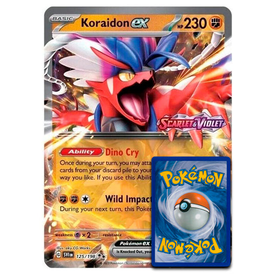 Pokemon - Koraidon ex - Oversized Card - 125/198