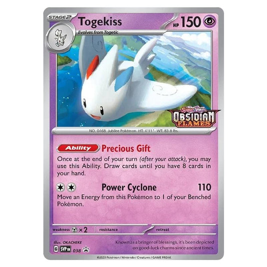 Pokemon - SV Black Star Promos - Togekiss - SVP038
