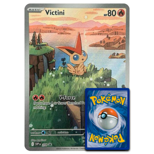 Pokemon - Victini - Oversized Promo Card SVP 208