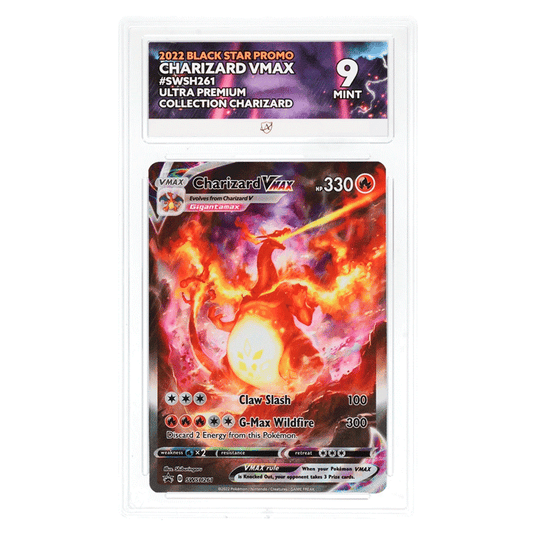 Pokemon - Black Star Promo - Charizard - SWSH261 (ACE 9 Graded Slab)