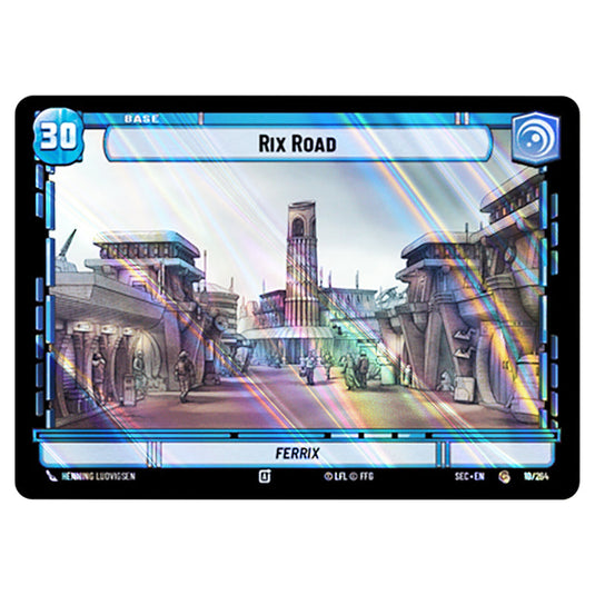 Rix Road card from the Star Wars Unlimited Set Secrets of Power