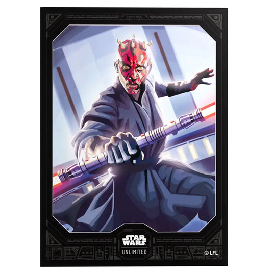 Gamegenic - Star Wars Unlimited - Art Sleeves - Darth Maul (60 Sleeves)