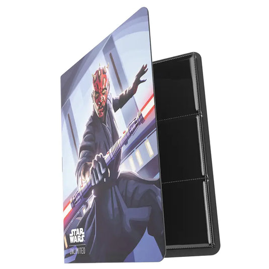 Gamegenic - Star Wars Unlimited - Qui-Gon Jinn & Darth Maul - 18-Pocket Album