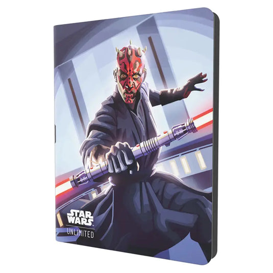 Gamegenic - Star Wars Unlimited - Qui-Gon Jinn & Darth Maul - 18-Pocket Album