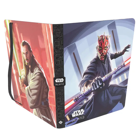 Gamegenic - Star Wars Unlimited - Qui-Gon Jinn & Darth Maul - 18-Pocket Album