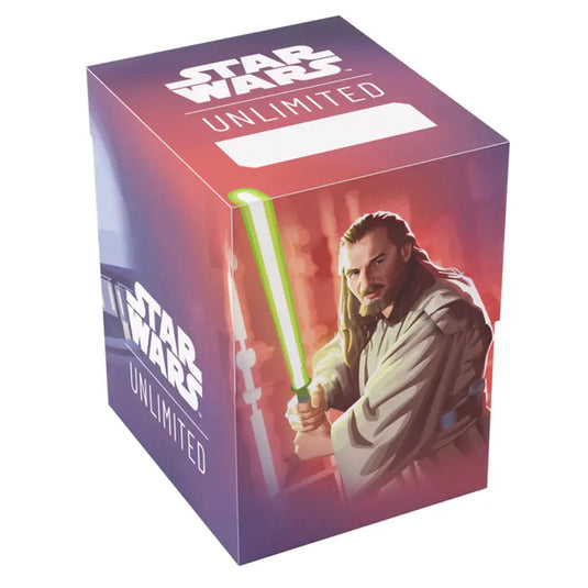 Gamegenic - Star Wars Unlimited - Soft Crate - Qui-Gon Jinn