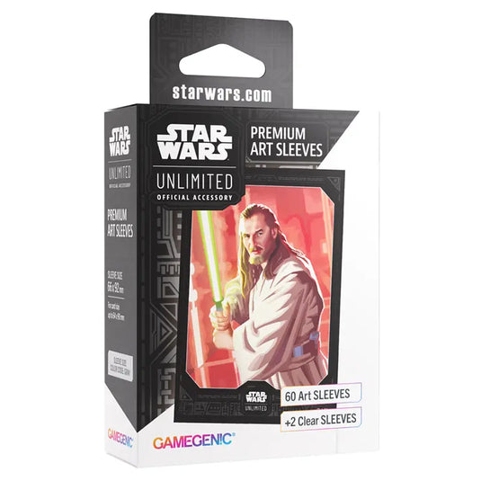 Gamegenic - Star Wars Unlimited - Art Sleeves - Qui-Gon Jinn (60 Sleeves)
