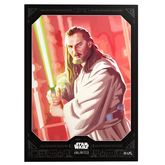 Gamegenic - Star Wars Unlimited - Art Sleeves - Qui-Gon Jinn (60 Sleeves)