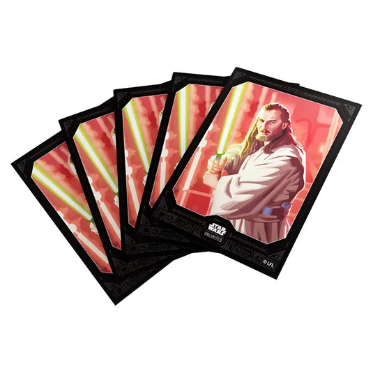 Gamegenic - Star Wars Unlimited - Art Sleeves - Qui-Gon Jinn (60 Sleeves)