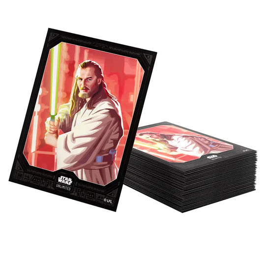 Gamegenic - Star Wars Unlimited - Art Sleeves - Qui-Gon Jinn (60 Sleeves)
