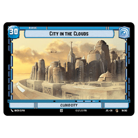 City in the Clouds Common card from the Star Wars Unlimited set Jump to Lightspeed