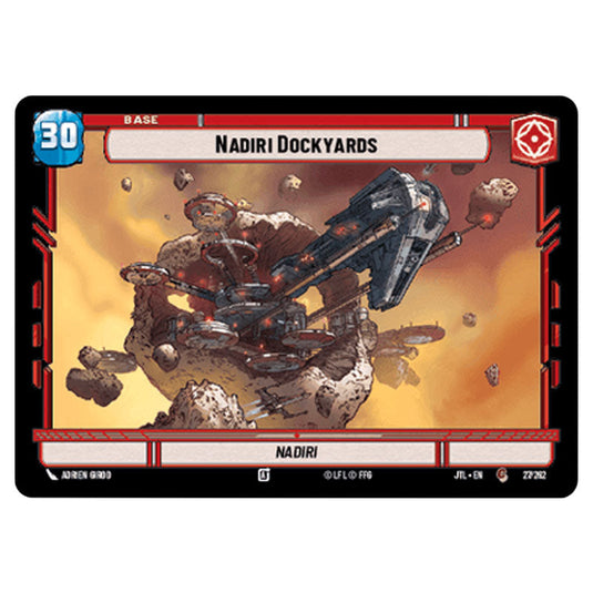 Nadiri Dockyards Common card from the Star Wars Unlimited set Jump to Lightspeed
