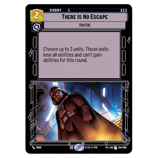 There Is No Escape Rare card from the Star Wars Unlimited set Jump to Lightspeed
