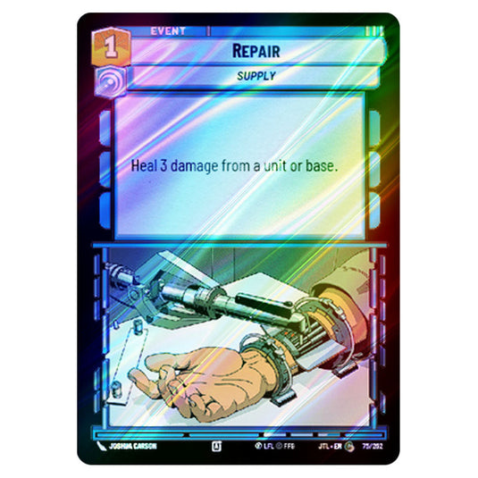 Repair Common card from the Star Wars Unlimited set Jump to Lightspeed