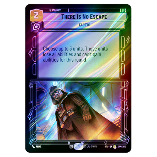 There Is No Escape Rare card from the Star Wars Unlimited set Jump to Lightspeed