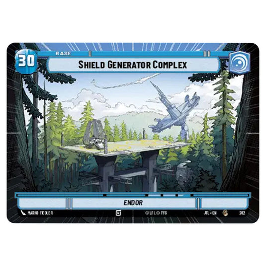 Shield Generator Complex Common card from the Star Wars Unlimited set Jump to Lightspeed