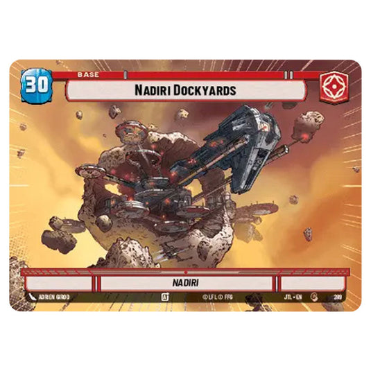 Nadiri Dockyards Common card from the Star Wars Unlimited set Jump to Lightspeed