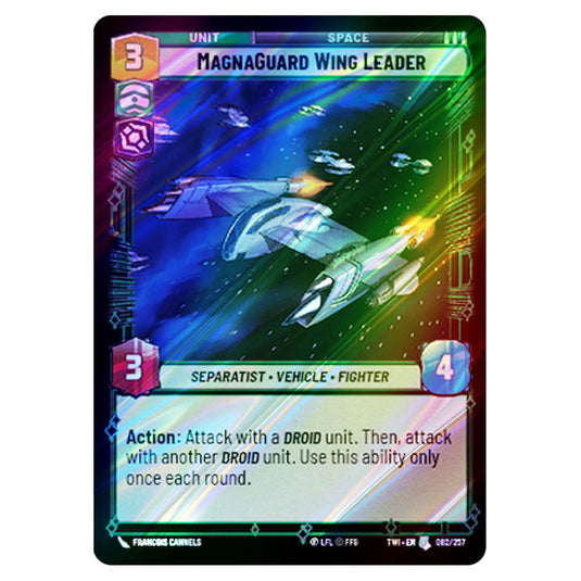 Star Wars Unlimited - Twilight of the Republic - MagnaGuard Wing Leader (Uncommon) - 082/257 (Foil)