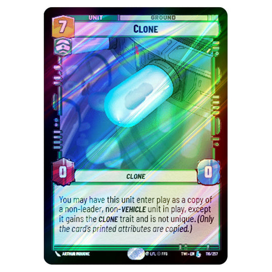 Star Wars Unlimited - Twilight of the Republic - Clone (Legendary) - 116/257 (Foil)