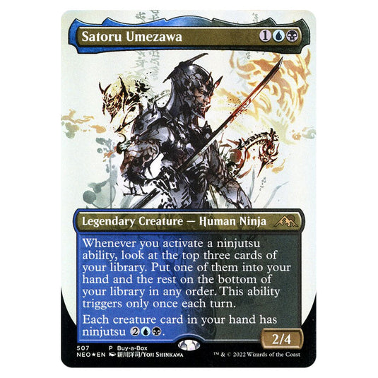 Magic The Gathering - Kamigawa - Neon Dynasty - Satoru Umezawa - 507/302