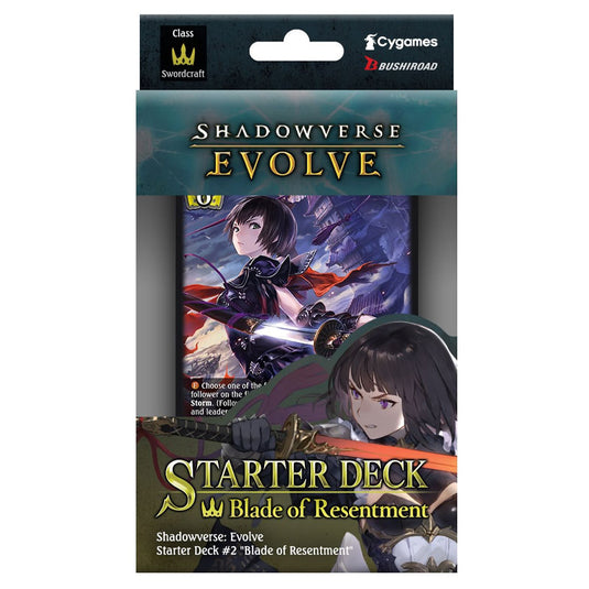Shadowverse: Evolve - Blade of Resentment - Starter Deck
