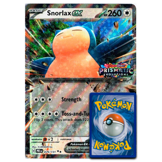 Pokemon - Snorlax ex - Oversized Card - 076/131