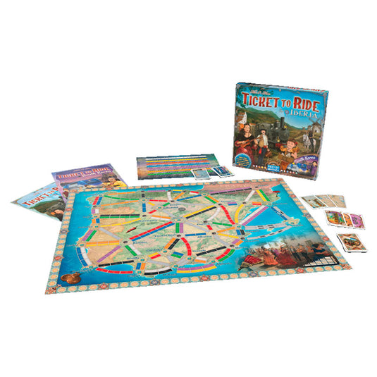 Ticket to Ride Map Collection - Volume 8 - Iberica & South Korea box contents