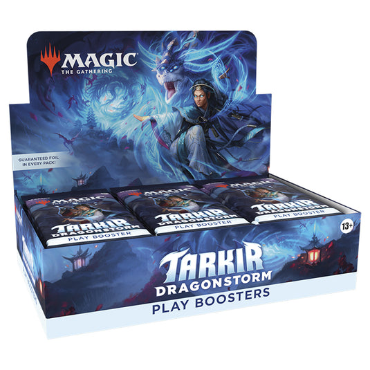 Magic The Gathering - Takir: Dragonstorm - Play Booster Box (30 Packs) Right Tilt