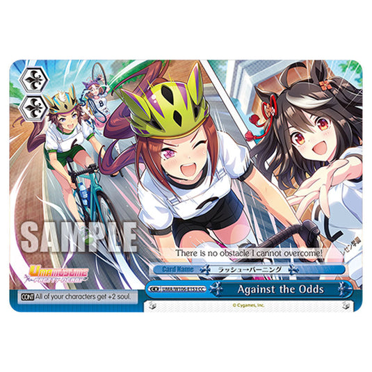 Against the Odds UMA/W106-E153 card from the Weiss Schwarz set Umamusume: Pretty Derby