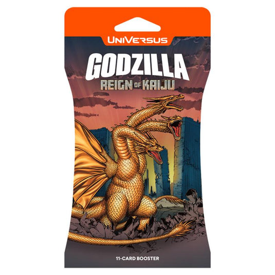 Universus - Godzilla: Reign of Kaiju - Sleeved Booster Pack