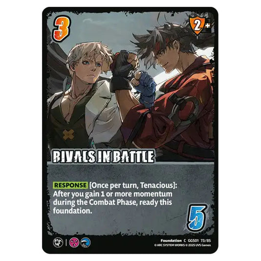 Rivals in Battle card from the UNIVERSUS set GUILTY GEAR STRIVE