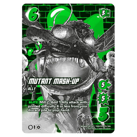 Mutant Mash-Up card from the Teenage Mutant Ninja Turtles set
