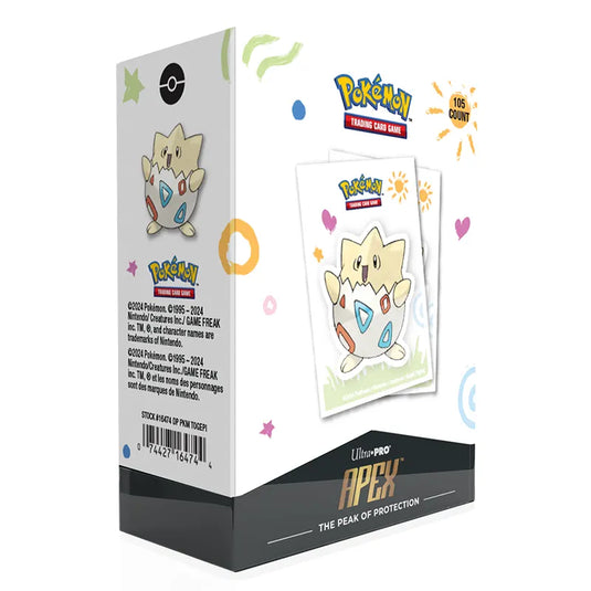 Ultra Pro - Deck Protector Sleeves - Pokemon APEX Togepi (105 Sleeves)