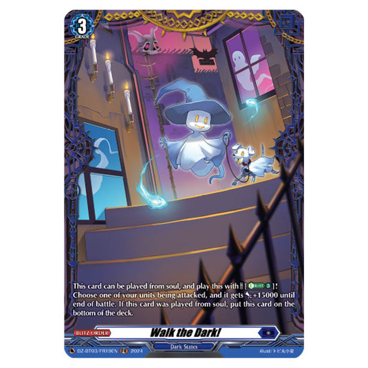 Walk the Dark! DZ-BT03/FR19EN card from the Cardfight!! Vanguard set Dimensional Transcendence